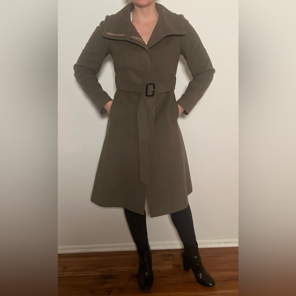 BURBERRY Wool/ Cashmere Coat - Picture 2 of 6